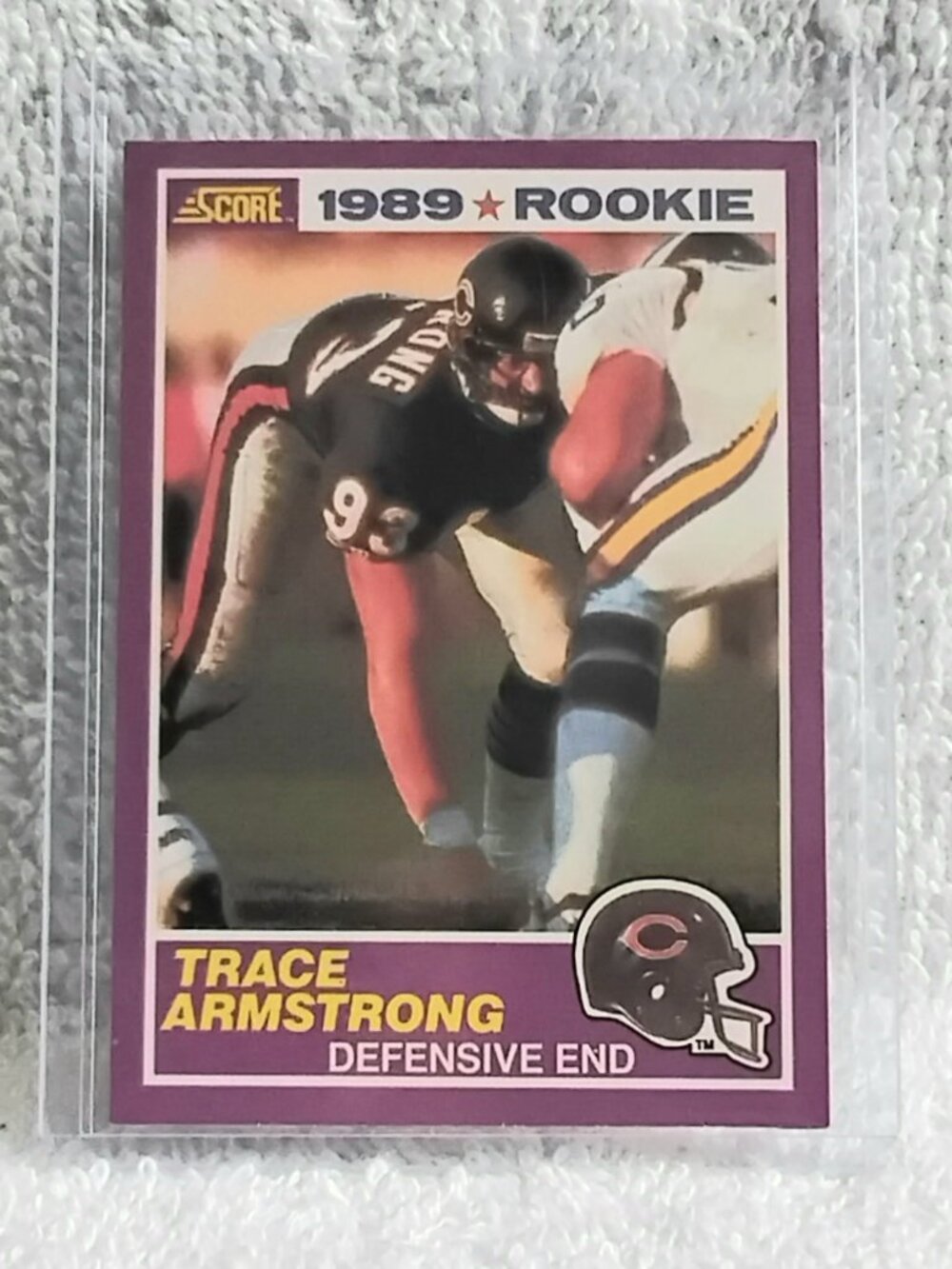 5/$20 Mint 1989 Score Trace Armstrong NFL Supplemental 1989 Rookie Card 440S!!